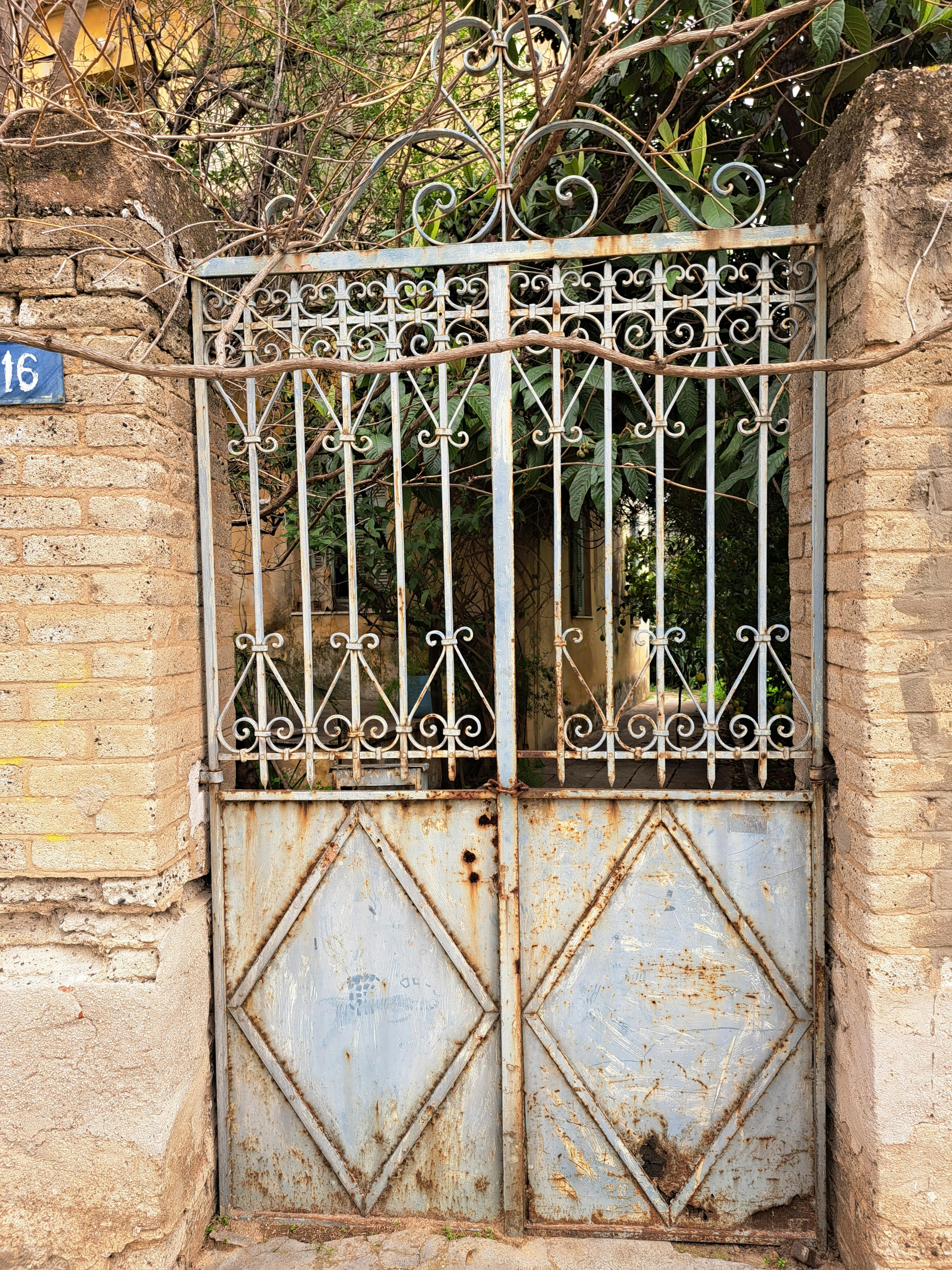 Ancient gate symbolizing entry point and routing control in bGate reverse proxy manager